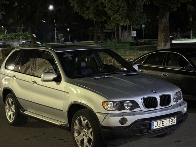 Серый БМВ Х5, объемом двигателя 3 л и пробегом 300 тыс. км за 5800 $, фото 3 на Automoto.ua