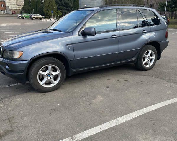 Серый БМВ Х5, объемом двигателя 3 л и пробегом 400 тыс. км за 10300 $, фото 1 на Automoto.ua