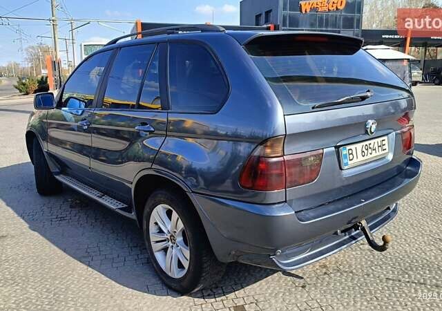 Серый БМВ Х5, объемом двигателя 3 л и пробегом 432 тыс. км за 8500 $, фото 6 на Automoto.ua