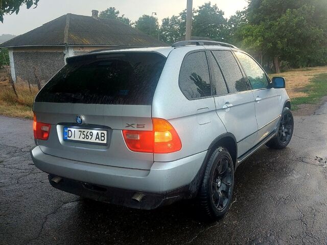Серый БМВ Х5, объемом двигателя 3 л и пробегом 230 тыс. км за 6999 $, фото 2 на Automoto.ua