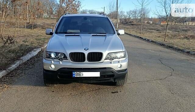 Серый БМВ Х5, объемом двигателя 3 л и пробегом 380 тыс. км за 10600 $, фото 3 на Automoto.ua