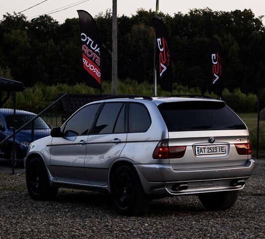 Серый БМВ Х5, объемом двигателя 3 л и пробегом 424 тыс. км за 6400 $, фото 5 на Automoto.ua