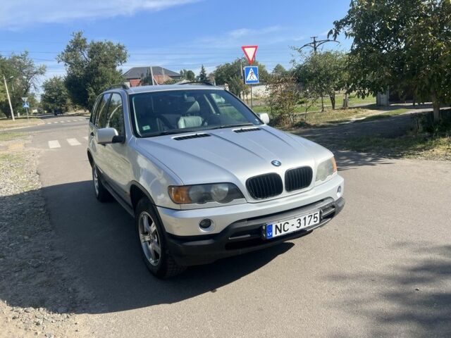 Серый БМВ Х5, объемом двигателя 3 л и пробегом 258 тыс. км за 4850 $, фото 1 на Automoto.ua