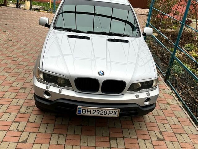 Серый БМВ Х5, объемом двигателя 3 л и пробегом 345 тыс. км за 11200 $, фото 3 на Automoto.ua