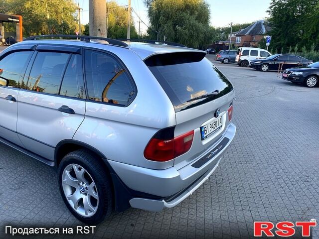Серый БМВ Х5, объемом двигателя 3 л и пробегом 380 тыс. км за 8500 $, фото 4 на Automoto.ua