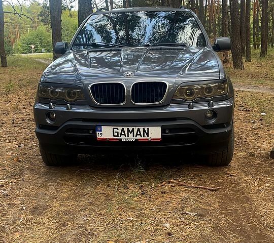 Серый БМВ Х5, объемом двигателя 3 л и пробегом 440 тыс. км за 8100 $, фото 3 на Automoto.ua