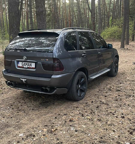 Серый БМВ Х5, объемом двигателя 3 л и пробегом 420 тыс. км за 8300 $, фото 2 на Automoto.ua