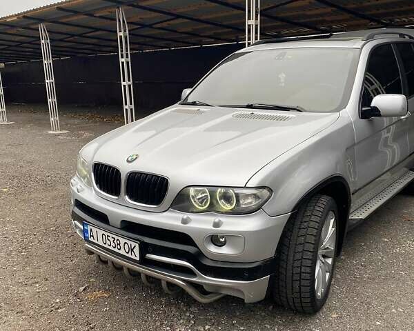 Серый БМВ Х5, объемом двигателя 3 л и пробегом 365 тыс. км за 8500 $, фото 2 на Automoto.ua