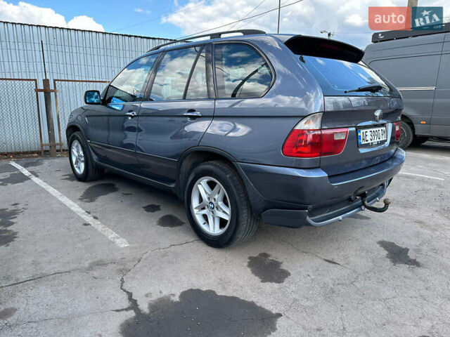 Серый БМВ Х5, объемом двигателя 3 л и пробегом 394 тыс. км за 8500 $, фото 4 на Automoto.ua