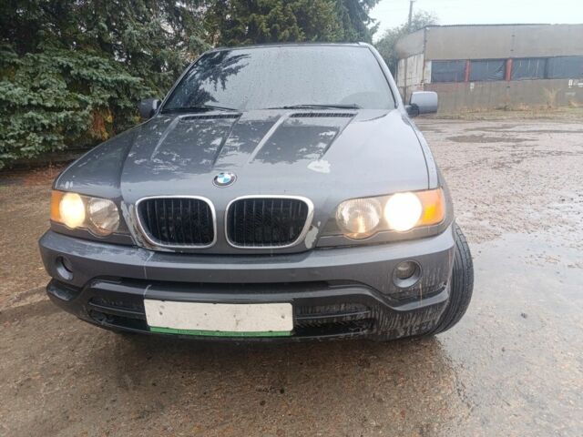 Серый БМВ Х5, объемом двигателя 3 л и пробегом 300 тыс. км за 4700 $, фото 4 на Automoto.ua