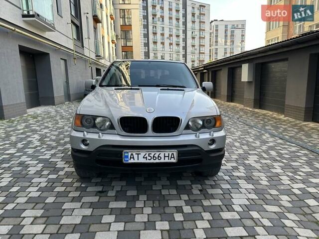 Серый БМВ Х5, объемом двигателя 3 л и пробегом 318 тыс. км за 7900 $, фото 3 на Automoto.ua