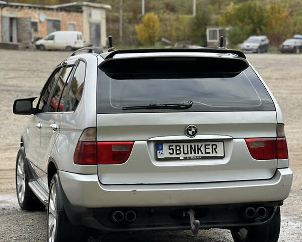 Серый БМВ Х5, объемом двигателя 2.99 л и пробегом 422 тыс. км за 8200 $, фото 4 на Automoto.ua