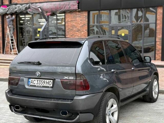 Серый БМВ Х5, объемом двигателя 2.9 л и пробегом 254 тыс. км за 7200 $, фото 2 на Automoto.ua