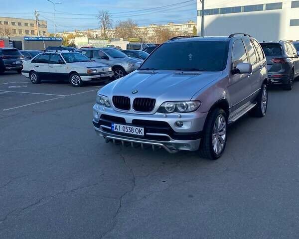 Серый БМВ Х5, объемом двигателя 3 л и пробегом 365 тыс. км за 8500 $, фото 76 на Automoto.ua
