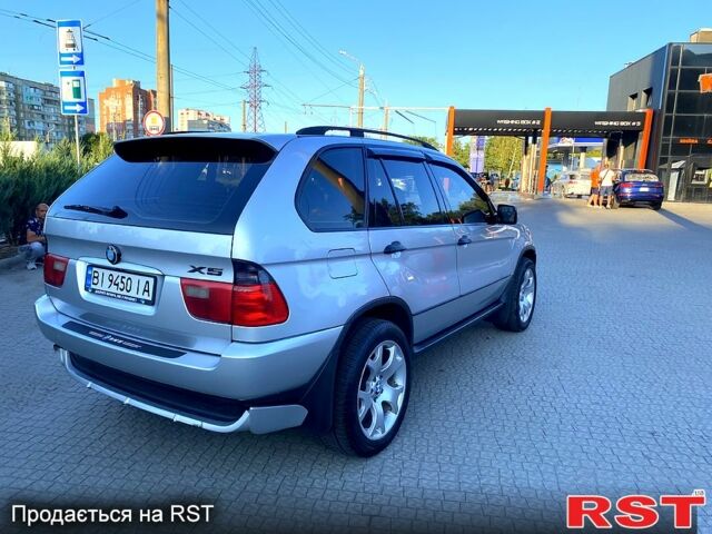 Серый БМВ Х5, объемом двигателя 3 л и пробегом 380 тыс. км за 8500 $, фото 2 на Automoto.ua