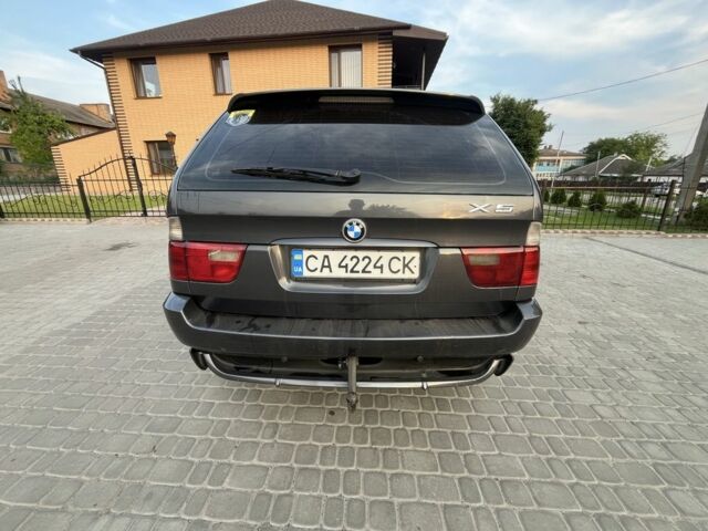 Серый БМВ Х5, объемом двигателя 2.9 л и пробегом 348 тыс. км за 7000 $, фото 1 на Automoto.ua
