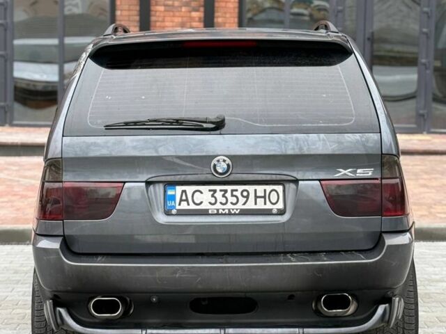 Серый БМВ Х5, объемом двигателя 2.9 л и пробегом 254 тыс. км за 7200 $, фото 4 на Automoto.ua