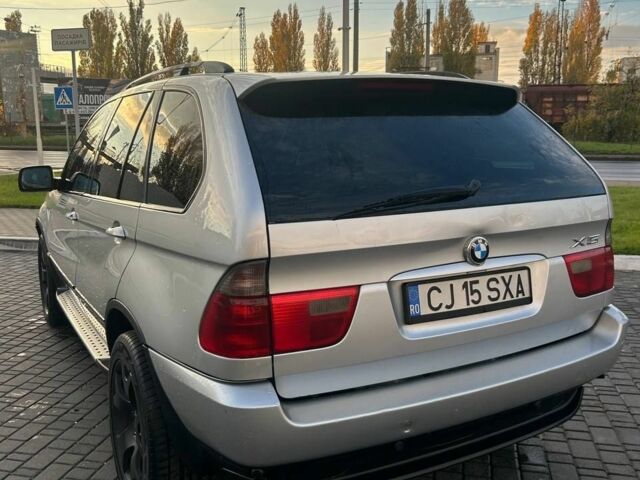 Серый БМВ Х5, объемом двигателя 3 л и пробегом 263 тыс. км за 6000 $, фото 2 на Automoto.ua