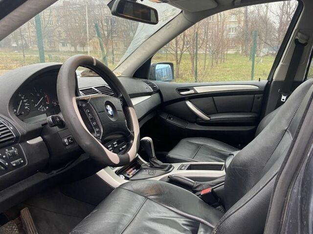 Сірий БМВ Х5, об'ємом двигуна 3 л та пробігом 394 тис. км за 5500 $, фото 4 на Automoto.ua