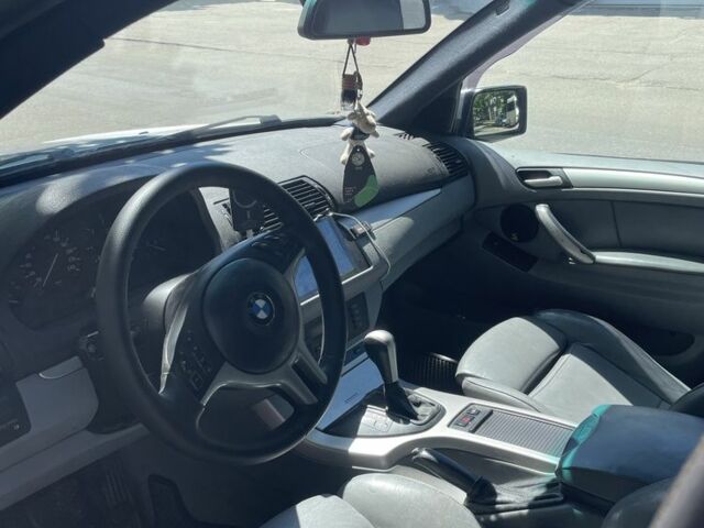 Серый БМВ Х5, объемом двигателя 3 л и пробегом 350 тыс. км за 8000 $, фото 5 на Automoto.ua