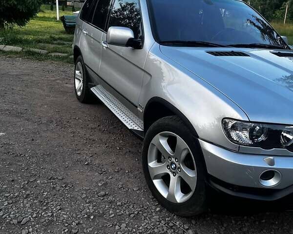 Серый БМВ Х5, объемом двигателя 3 л и пробегом 415 тыс. км за 5700 $, фото 3 на Automoto.ua