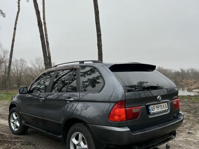 Серый БМВ Х5, объемом двигателя 3 л и пробегом 270 тыс. км за 7300 $, фото 4 на Automoto.ua