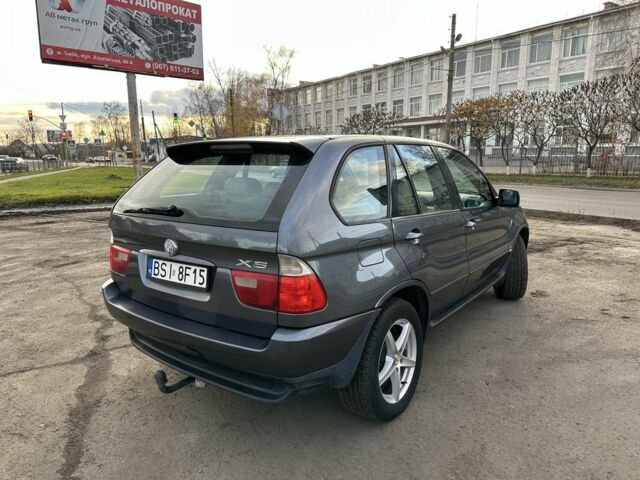 Серый БМВ Х5, объемом двигателя 3 л и пробегом 380 тыс. км за 5900 $, фото 5 на Automoto.ua