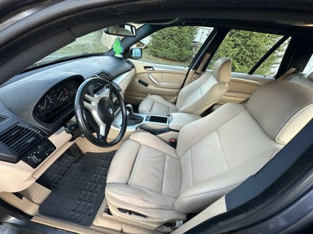Серый БМВ Х5, объемом двигателя 3 л и пробегом 380 тыс. км за 5900 $, фото 7 на Automoto.ua