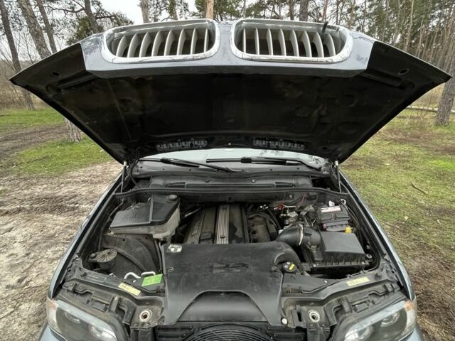 Серый БМВ Х5, объемом двигателя 3 л и пробегом 270 тыс. км за 7300 $, фото 15 на Automoto.ua