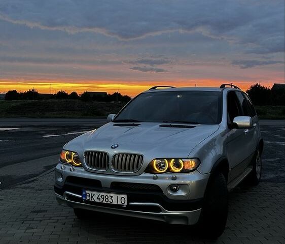 Серый БМВ Х5, объемом двигателя 3 л и пробегом 540 тыс. км за 9500 $, фото 1 на Automoto.ua