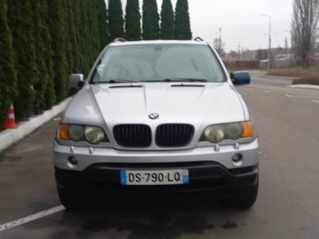 Серый БМВ Х5, объемом двигателя 3 л и пробегом 349 тыс. км за 4500 $, фото 2 на Automoto.ua