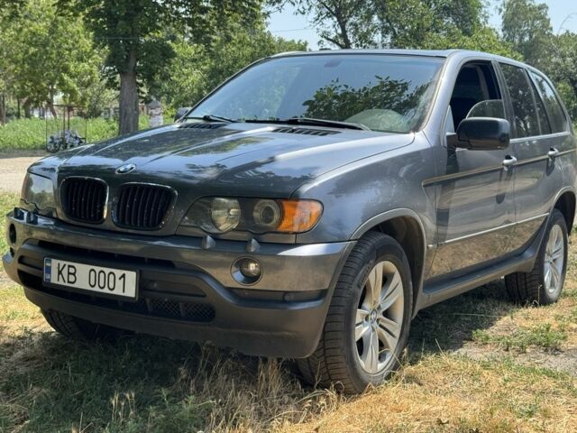 Серый БМВ Х5, объемом двигателя 3 л и пробегом 362 тыс. км за 6300 $, фото 3 на Automoto.ua