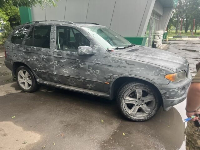 Серый БМВ Х5, объемом двигателя 3 л и пробегом 370 тыс. км за 4327 $, фото 4 на Automoto.ua