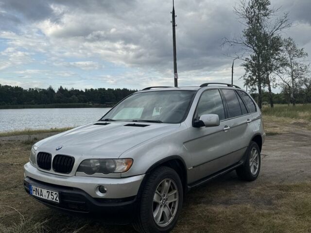 Серый БМВ Х5, объемом двигателя 3 л и пробегом 340 тыс. км за 5200 $, фото 5 на Automoto.ua