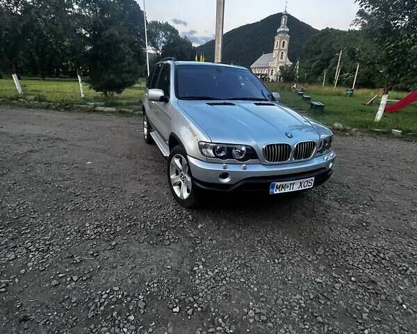 Серый БМВ Х5, объемом двигателя 3 л и пробегом 415 тыс. км за 5700 $, фото 2 на Automoto.ua