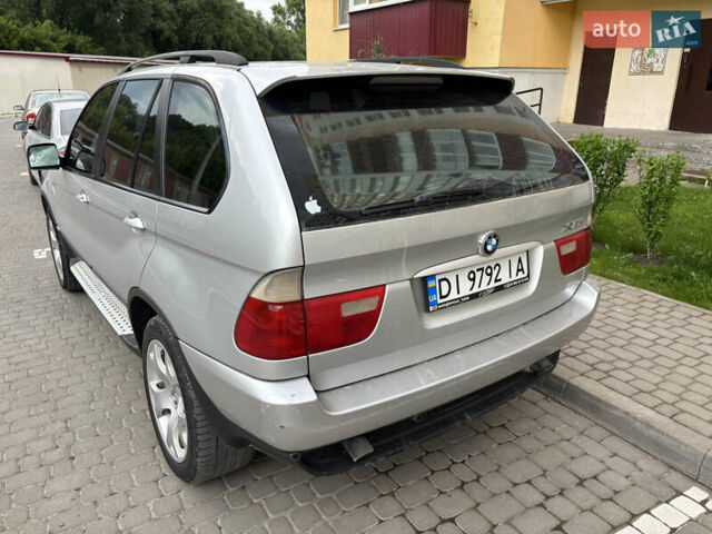 Серый БМВ Х5, объемом двигателя 3 л и пробегом 320 тыс. км за 7750 $, фото 2 на Automoto.ua