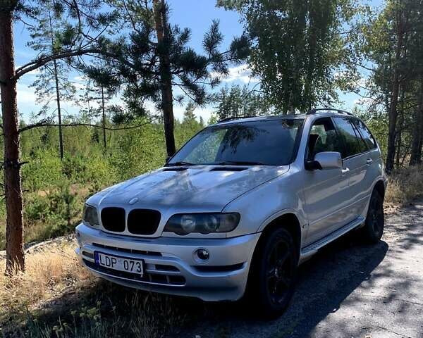 Серый БМВ Х5, объемом двигателя 3 л и пробегом 320 тыс. км за 4500 $, фото 7 на Automoto.ua