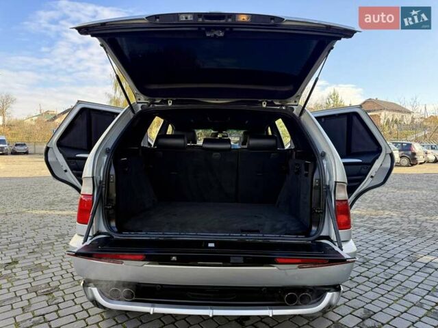 Серый БМВ Х5, объемом двигателя 4.6 л и пробегом 240 тыс. км за 6700 $, фото 58 на Automoto.ua