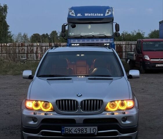 Серый БМВ Х5, объемом двигателя 3 л и пробегом 540 тыс. км за 9500 $, фото 14 на Automoto.ua
