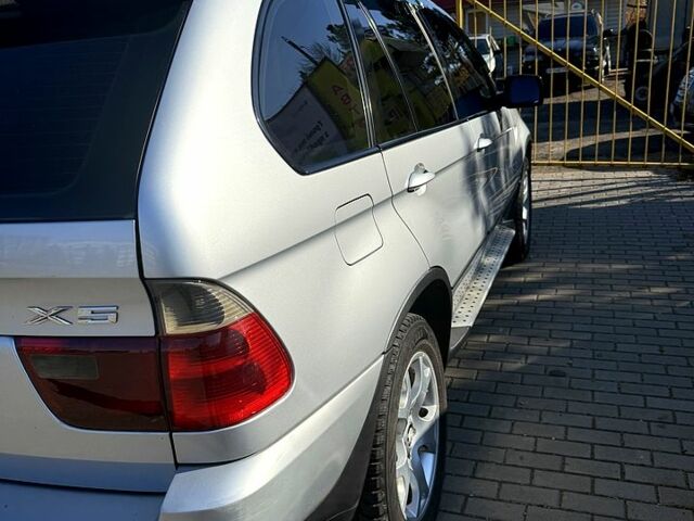 Серый БМВ Х5, объемом двигателя 3 л и пробегом 200 тыс. км за 8000 $, фото 4 на Automoto.ua