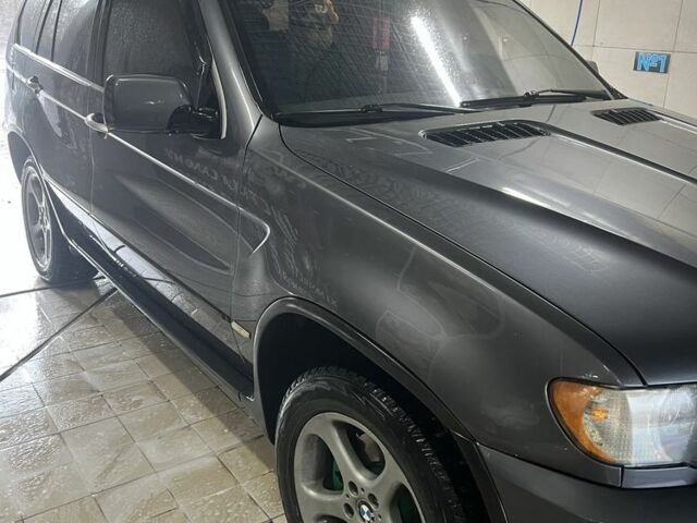 Серый БМВ Х5, объемом двигателя 3 л и пробегом 270 тыс. км за 10500 $, фото 1 на Automoto.ua