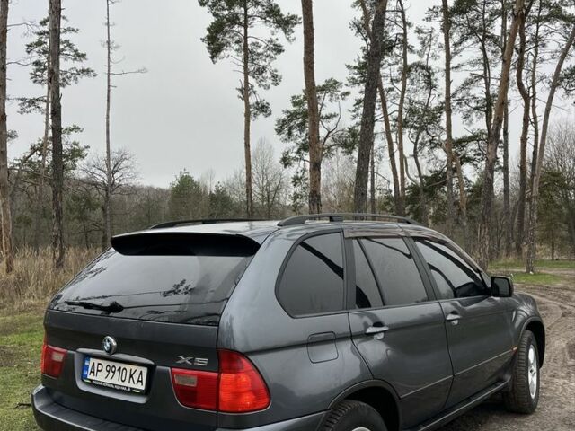 Серый БМВ Х5, объемом двигателя 3 л и пробегом 270 тыс. км за 7300 $, фото 2 на Automoto.ua