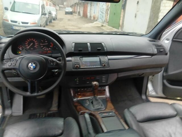 Серый БМВ Х5, объемом двигателя 3 л и пробегом 350 тыс. км за 3850 $, фото 8 на Automoto.ua