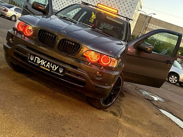 Серый БМВ Х5, объемом двигателя 3 л и пробегом 315 тыс. км за 8350 $, фото 3 на Automoto.ua