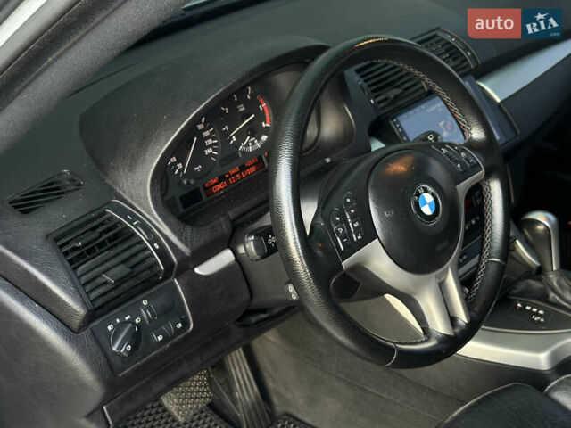 Серый БМВ Х5, объемом двигателя 3 л и пробегом 413 тыс. км за 9300 $, фото 20 на Automoto.ua