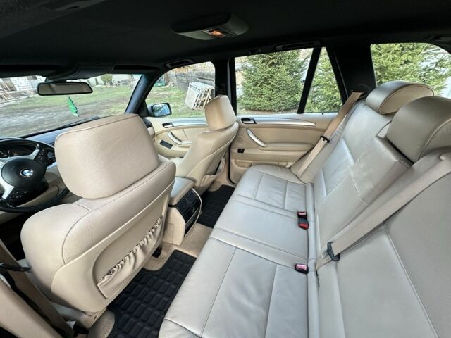 Серый БМВ Х5, объемом двигателя 3 л и пробегом 380 тыс. км за 5900 $, фото 11 на Automoto.ua