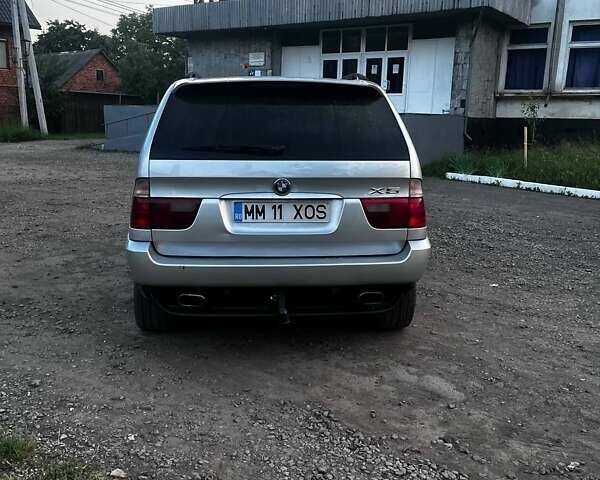 Серый БМВ Х5, объемом двигателя 3 л и пробегом 415 тыс. км за 5700 $, фото 4 на Automoto.ua