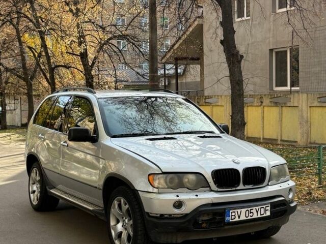 Серый БМВ Х5, объемом двигателя 3 л и пробегом 350 тыс. км за 3450 $, фото 1 на Automoto.ua