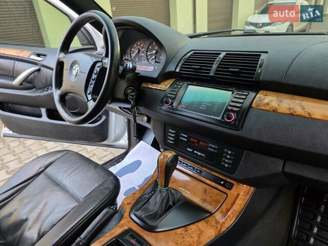 Серый БМВ Х5, объемом двигателя 3 л и пробегом 295 тыс. км за 7999 $, фото 77 на Automoto.ua