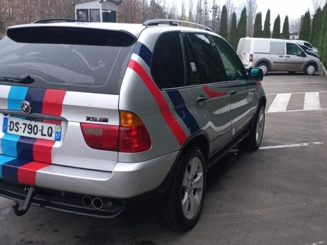 Серый БМВ Х5, объемом двигателя 3 л и пробегом 349 тыс. км за 4500 $, фото 4 на Automoto.ua